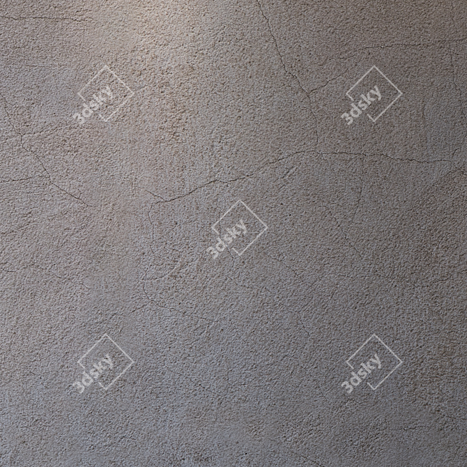 Seamless Plaster Texture 3D model image 3