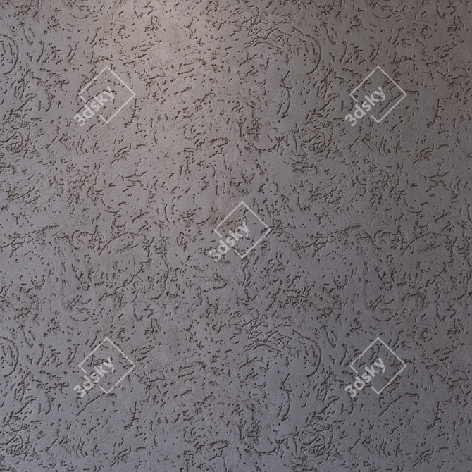 High-Resolution Seamless Plaster 3D model image 3