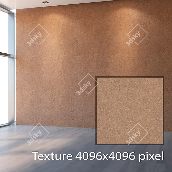 Title: Seamless Plaster Texture Set 3D model image 2