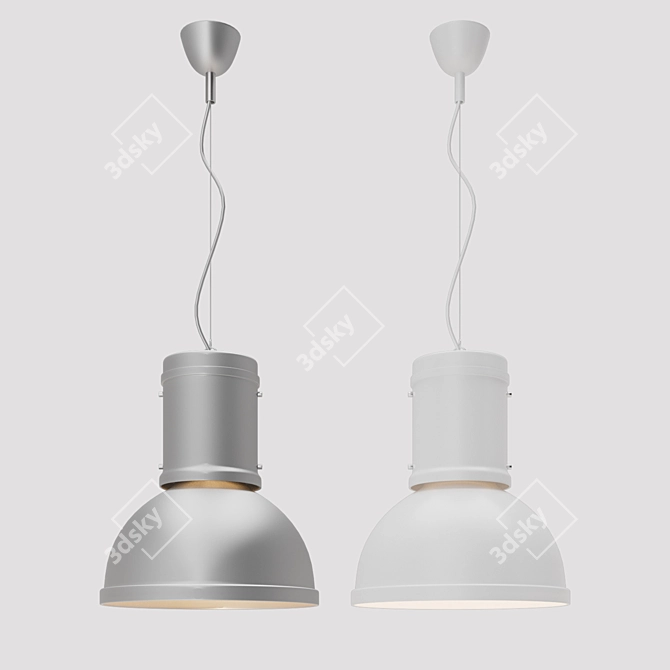 Modern 3DMax Suspension Lamp 3D model image 1