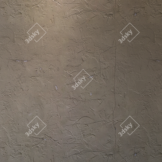 Seamless Plaster Texture | High Resolution & Detail 3D model image 3