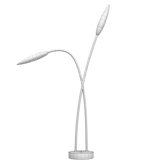 Mantra ESPIGA 6545: Stylish Outdoor Street Light 3D model image 2