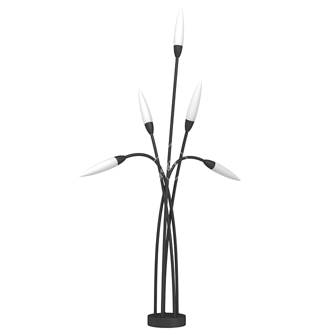 ESPIGA Street Light 6547 - Elegant and durable outdoor lighting 3D model image 1