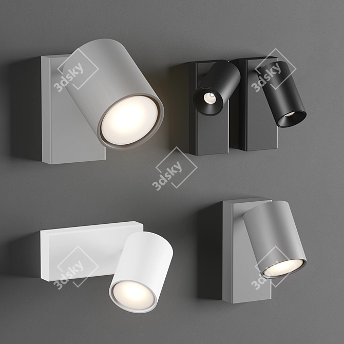 Flexalighting Surface Projectors: Versatile, Stylish Lighting 3D model image 1