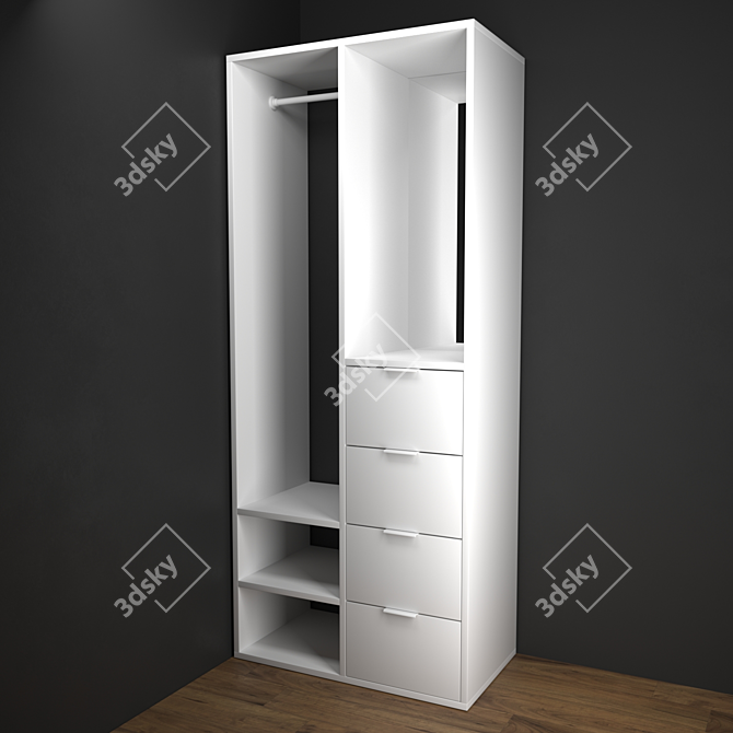 Sundlandet Hair Accessories Storage Solution 3D model image 2