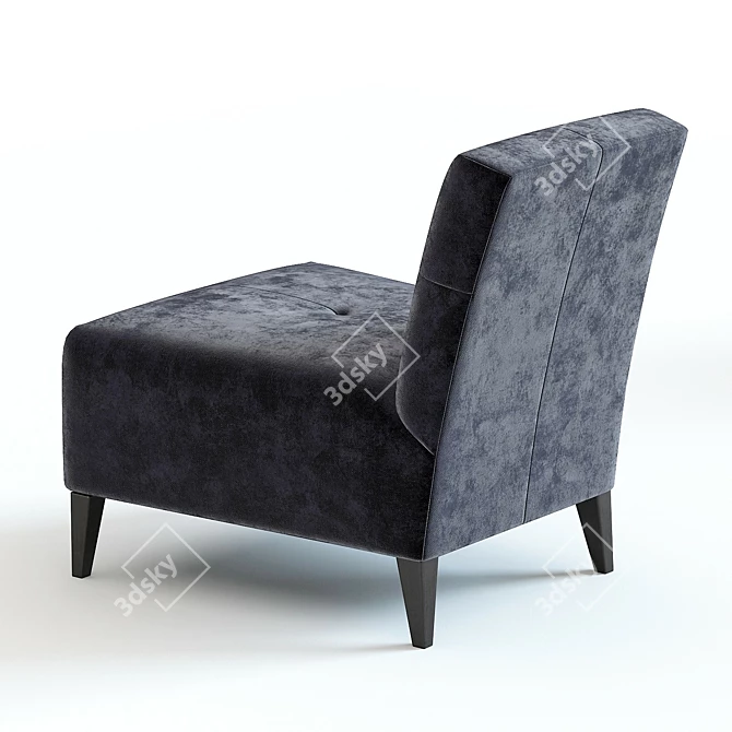 Nevada Armchair: High-Detailed 3D Model 3D model image 3