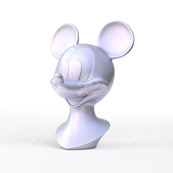  Mickey Poly Bust 686 3D model image 2