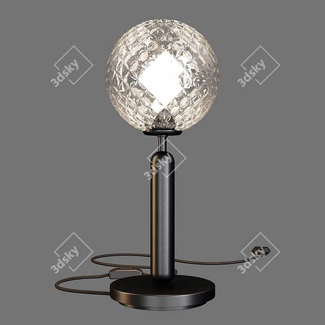 Miira Optic Table Lamp: Elegant Design, Nordic Inspiration 3D model image 1