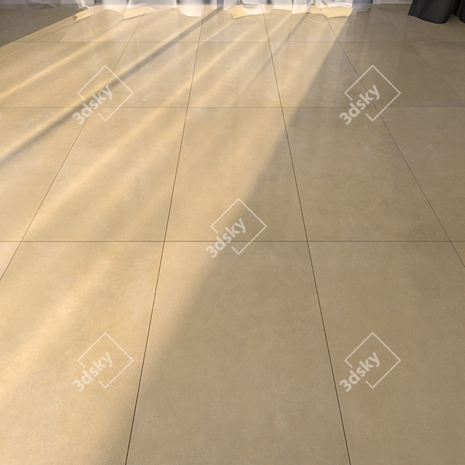 Premium Marble Floor Tiles 3D model image 3