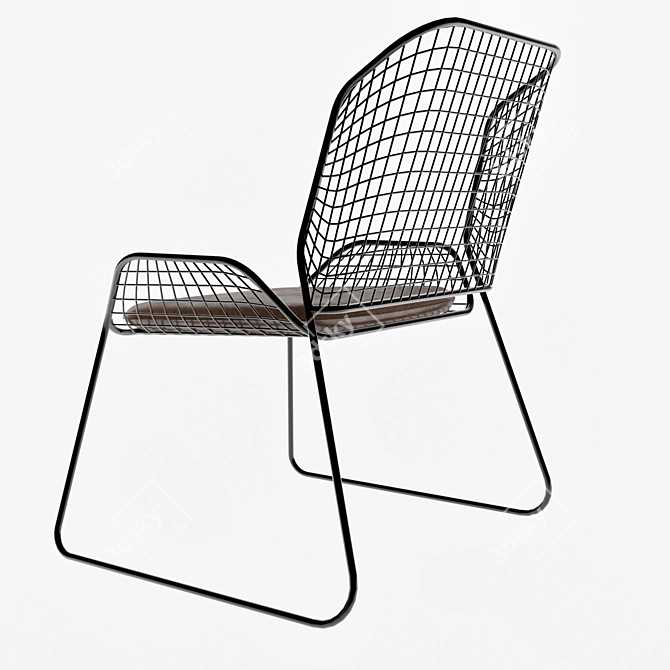 Modern Ergonomic Chair 3D model image 3