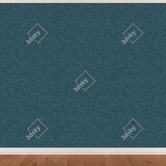 Title: Seamless Wallpaper Set (3 Colors) 3D model image 2