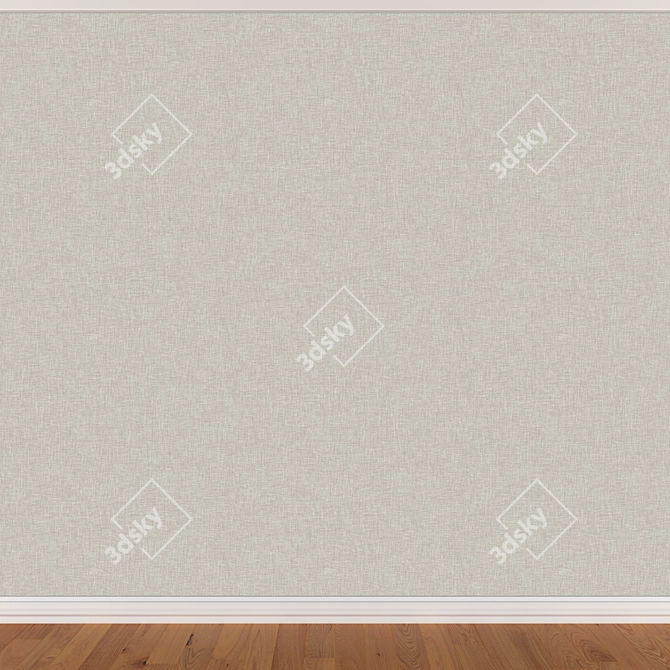 Title: Seamless Wallpaper Set (3 Colors) 3D model image 3