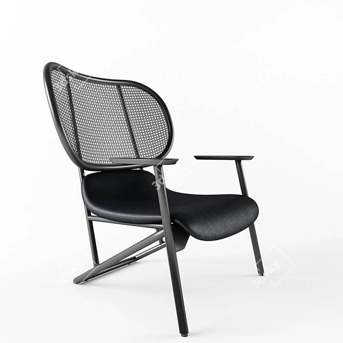 Klara Chair: Stylish, Comfortable Seating 3D model image 2