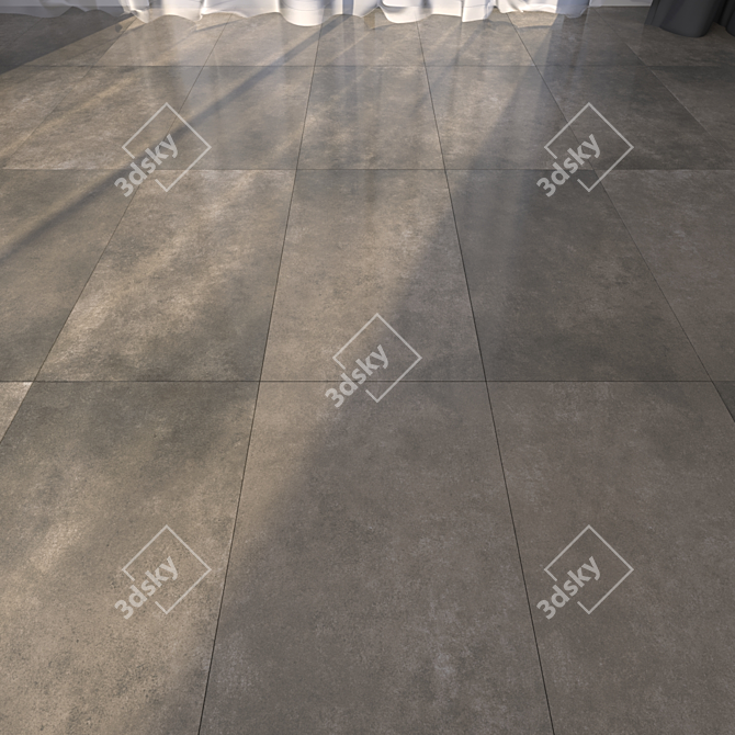 Luxury Marble Flooring: HD Textures & High-Quality Materials 3D model image 1