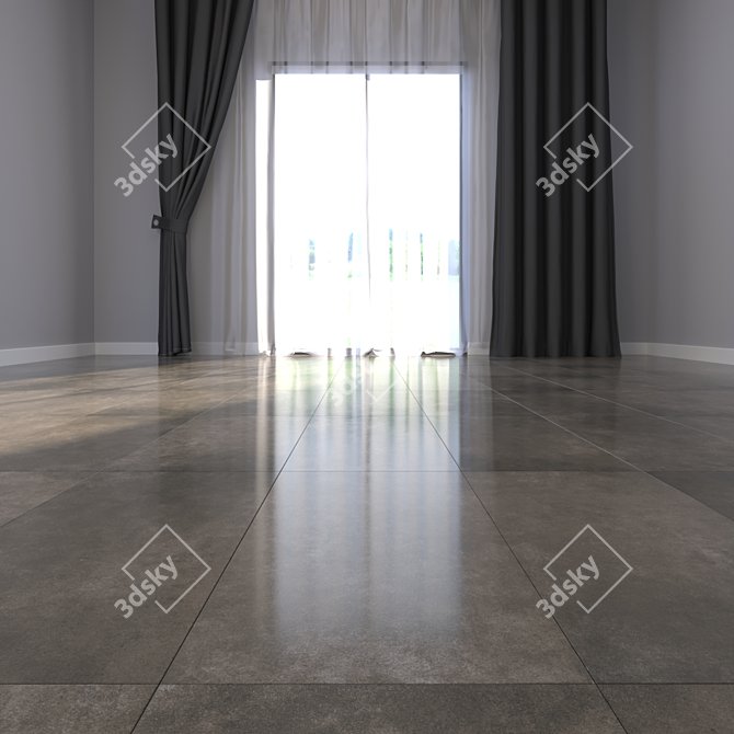 Luxury Marble Flooring: HD Textures & High-Quality Materials 3D model image 2