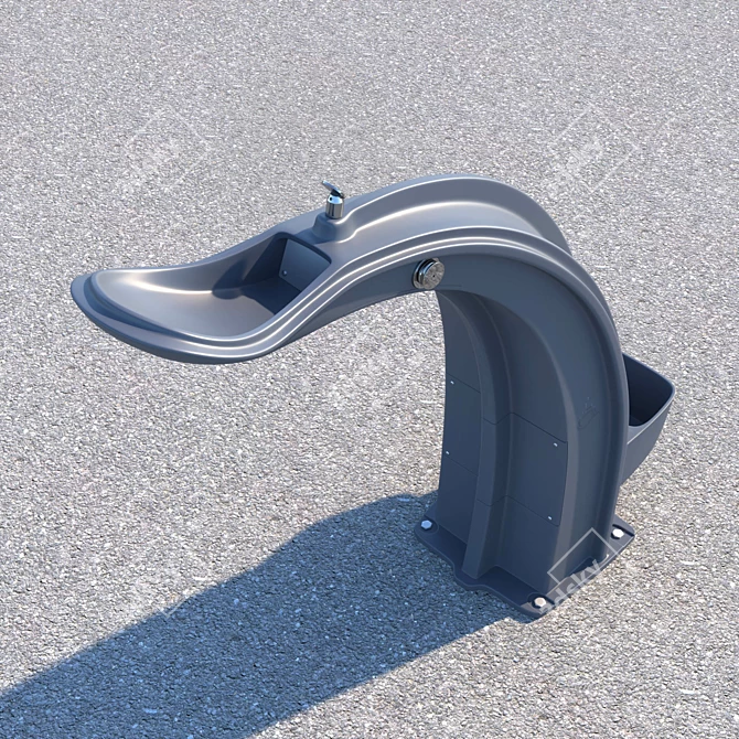 Banyan Dog Drinking Fountain 3D model image 3