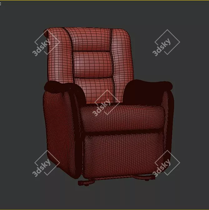 ComfortMax Power Lift Recliner 3D model image 3