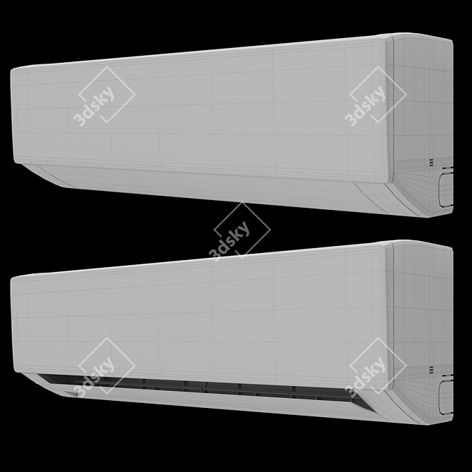 COOPER&HUNTER Arctic Inverter Air Conditioner 3D model image 3