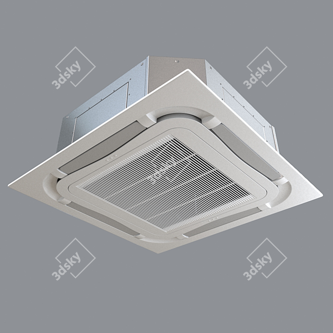 Coolaire Cassette AC: Efficient Cooling for Any Space 3D model image 1