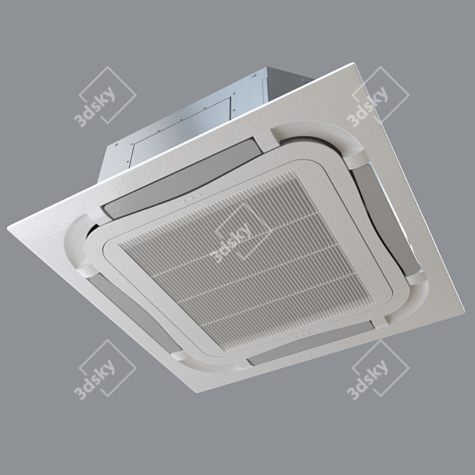 Coolaire Cassette AC: Efficient Cooling for Any Space 3D model image 3