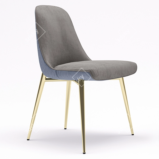 Ulivi Salotti Felix Chair: Elegant and Comfortable 3D model image 2