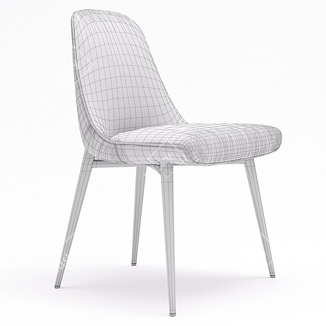 Ulivi Salotti Felix Chair: Elegant and Comfortable 3D model image 3