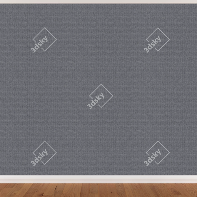 Seamless Wallpaper Set - 3 Colors 3D model image 2