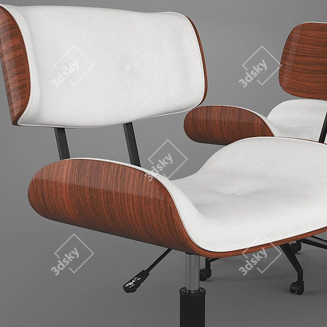 Mid-century Modern Office Chair - 2013 version 3D model image 2