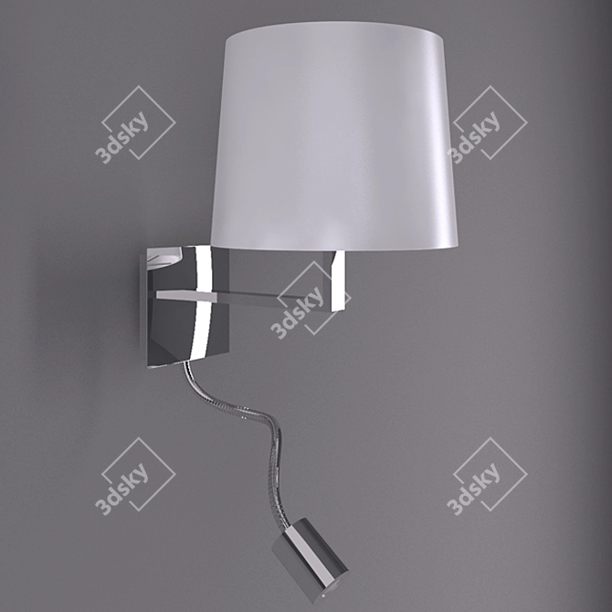 REICHEL Wall Light: Contemporary Design, Easy Installation 3D model image 1