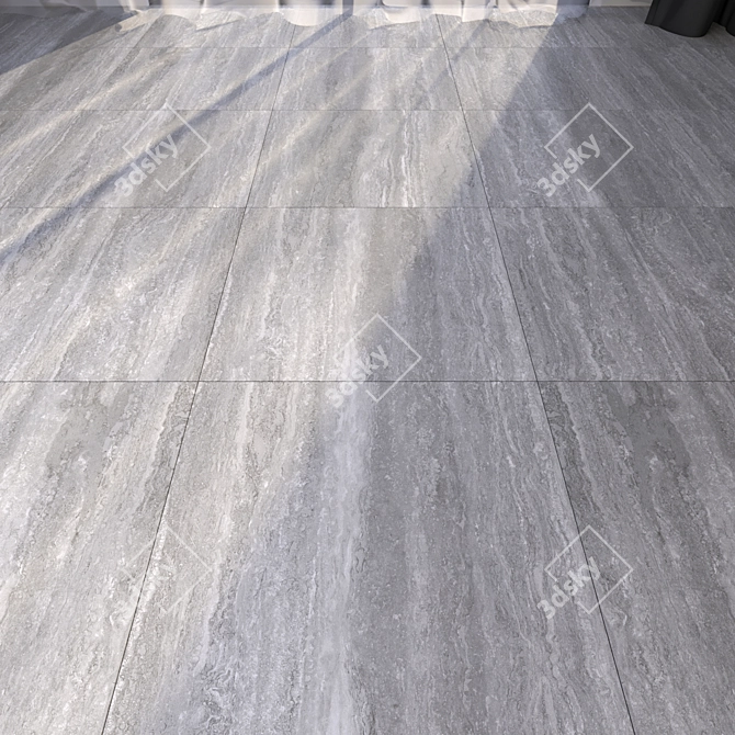 Luxury Marble Floor Tile Set 3D model image 1