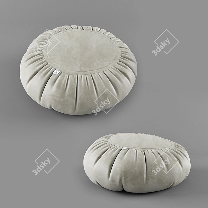 Elevate Your Comfort with Stylish Foot Rest 3D model image 1