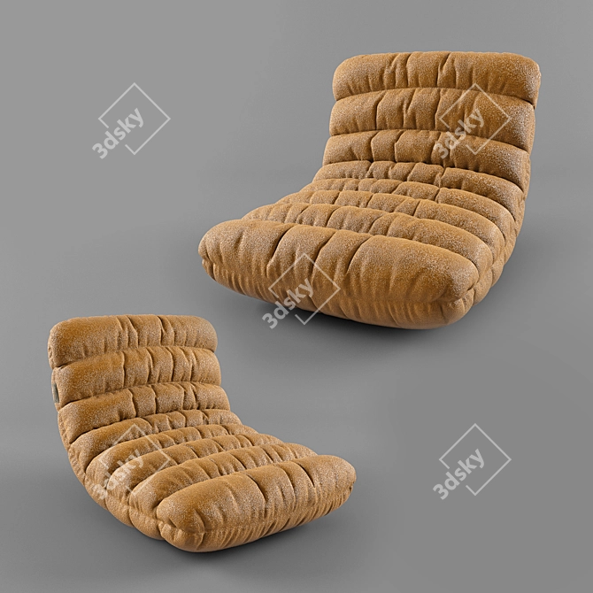 Modern Sofa - Vray & Corona - FBX Files 3D model image 1