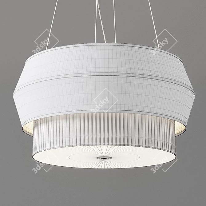 Quinto Pendant Lamp: Elegant and Stylish 3D model image 2