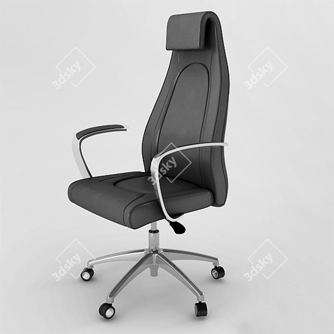 ErgoPro Office Chair 3D model image 2