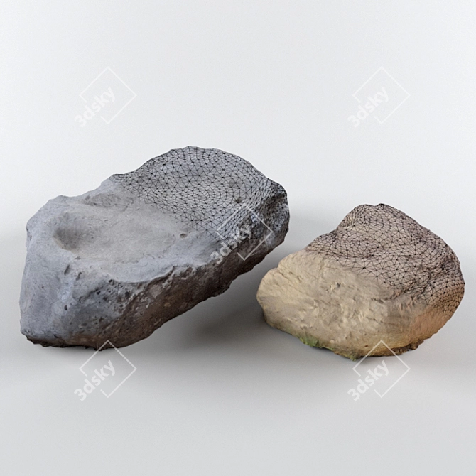 3D Rock Scanning Masterpiece 3D model image 3