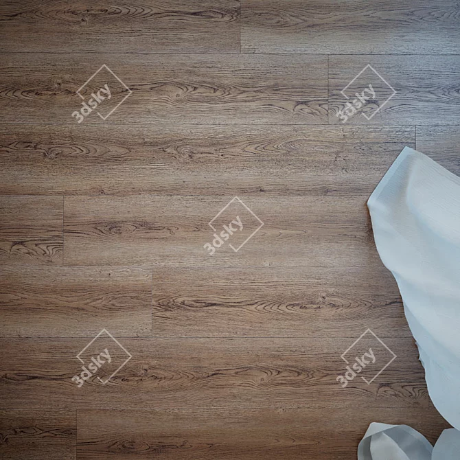 Orleans Oak Wood Flooring: Superior Quality, Natural Beauty 3D model image 2