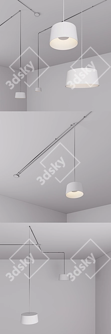 VIBIA TUBE: Versatile Illumination System 3D model image 3