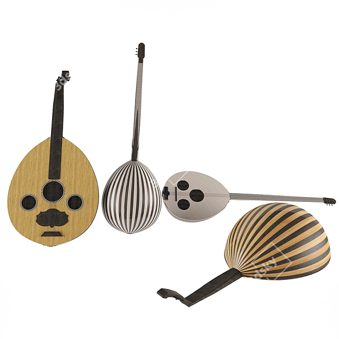 Melody Masters: Premium Musical Instruments 3D model image 1