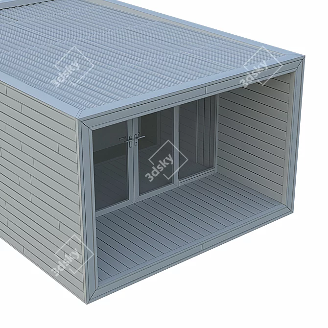 Portable Home: 6000x4000x2600 Exterior Size 3D model image 3