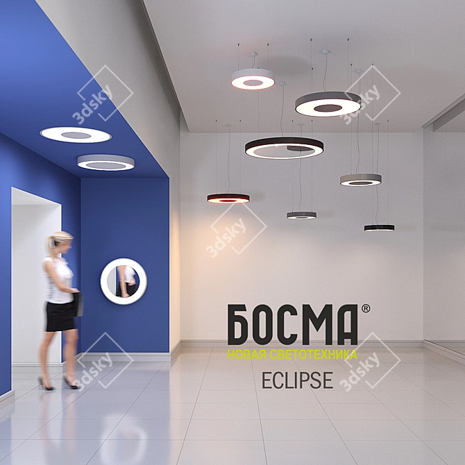 ECLIPSE LED Pendant Light
(Translated from Russian: ECLIPSE LED Pendant Light) 3D model image 3