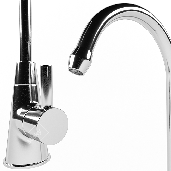 Crane Comfort LM3040C: Chic Chrome Drinking Water Faucet 3D model image 3