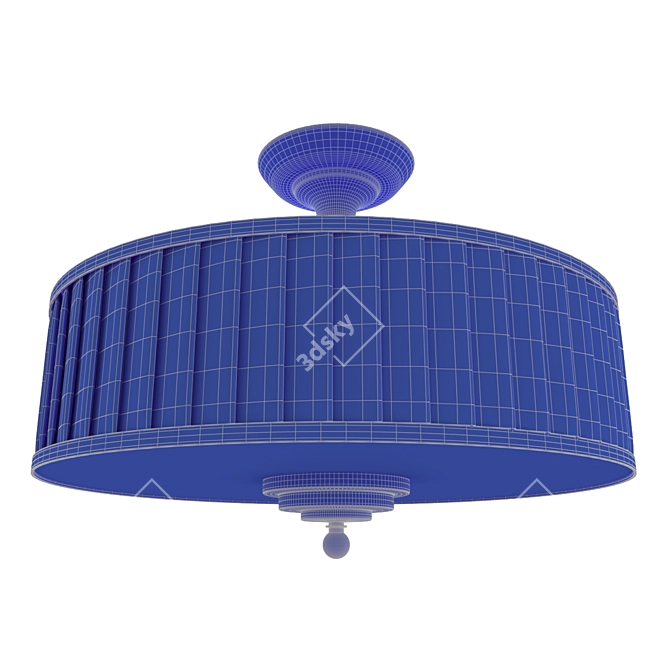 Newport Ceiling Lamp 31705/PL - Elegant Lighting 3D model image 2