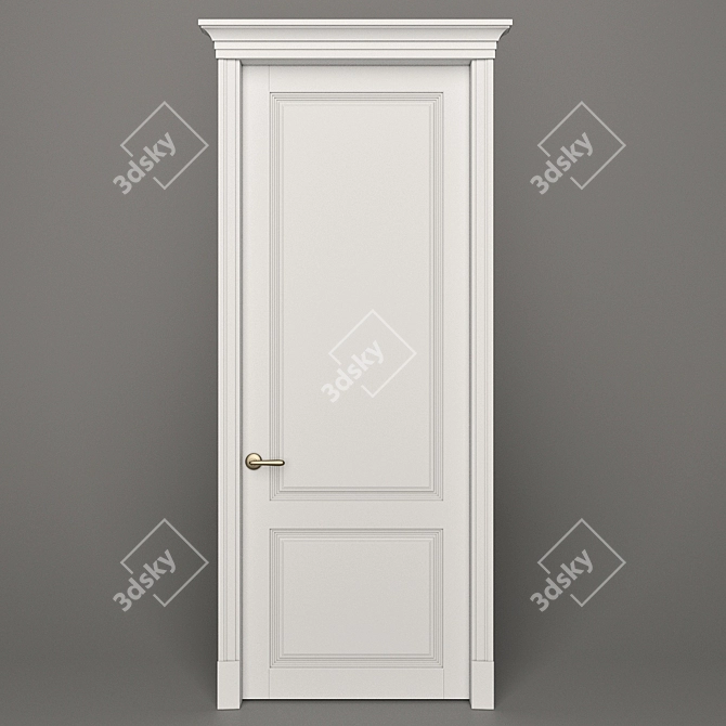 Astro Doors - Modern Entryway Solution 3D model image 1