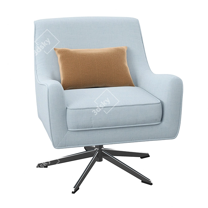 Sumner Swivel Chair 3D model image 2