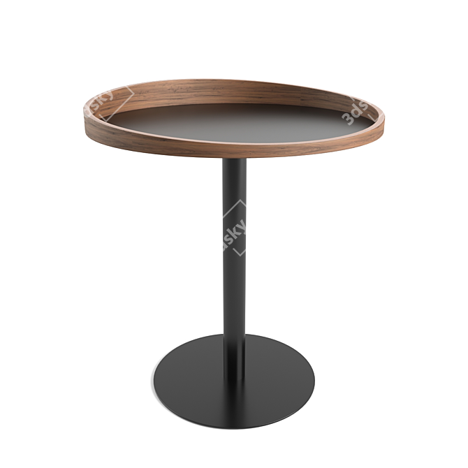 Metal Coffee Table Karlin 3D model image 1