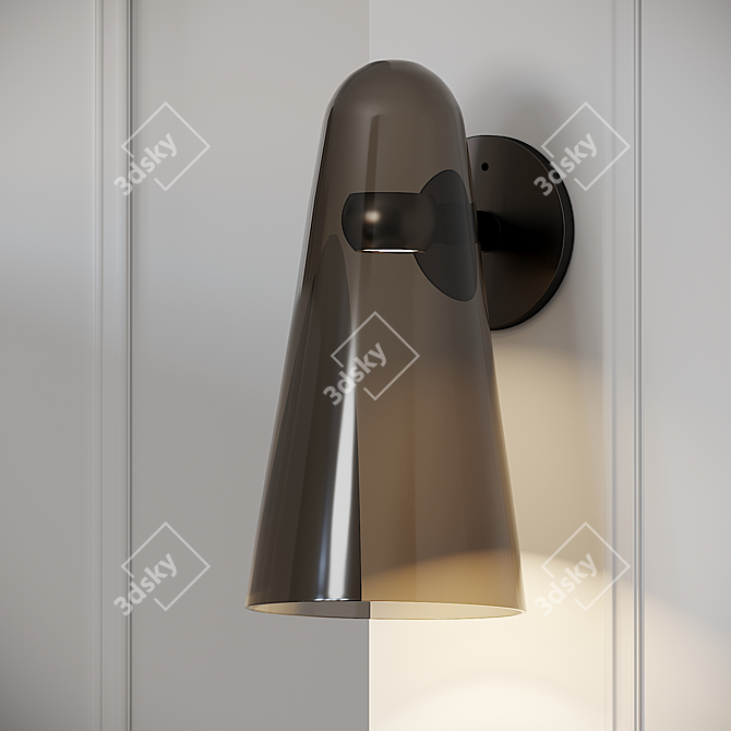 Domi Wall Sconce: Exquisite Illumination with Articolo 3D model image 3