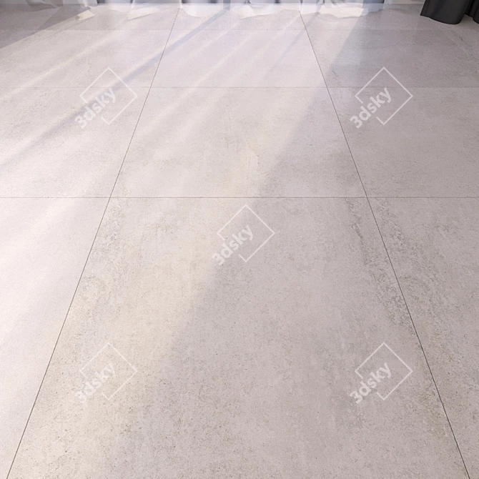 Premium Marble Flooring: HD Textures for 3ds Max 3D model image 1