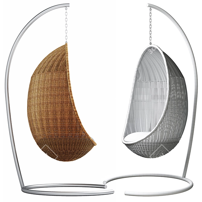 Hanging Egg Chair | Sika design
Hanging Egg Chair - Danish Design Icon
Danish Design Hanging Egg Chair 3D model image 3