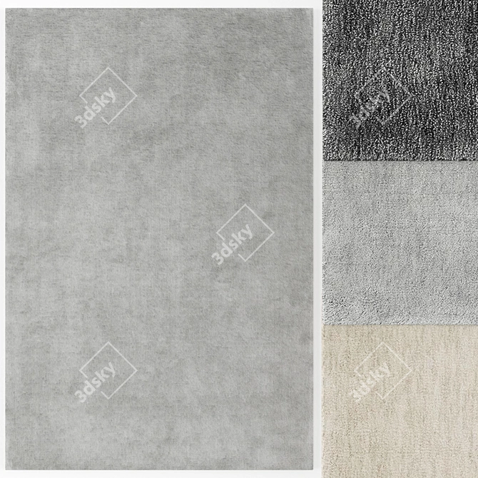 Fabula Ask Rug - 2000x3000mm 3D model image 2