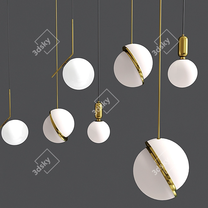 Versatile 3D Light Set 3D model image 1